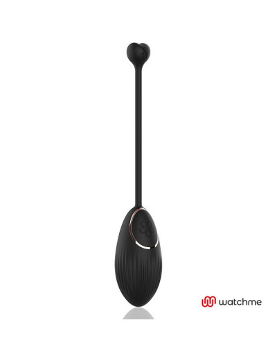Черное виброяйцо с пультом-часами Anne s Desire Vibro Egg Wireless Watchme