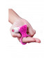 Розовый вибростимулятор с петлями для пальцев SEE YOU FINGERING PINK