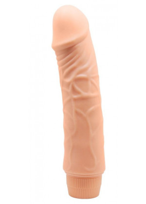 Телесный вибратор-реалистик Barbara - 19,5 см.