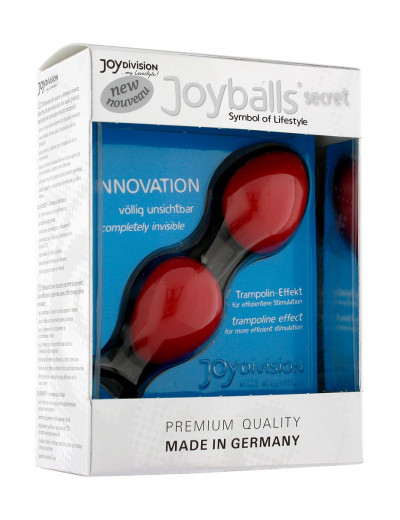 Красные вагинальные шарики Joyballs Secret