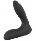 Черная анальная втулка с вибрацией и функцией расширения Inflatable Vibrating Prostate Plug