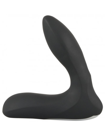 Черная анальная втулка с вибрацией и функцией расширения Inflatable Vibrating Prostate Plug