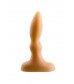 Анальный стимулятор телесного цвета Beginners p-spot massager flash - 11 см.