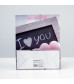 Подарочный пакет  I love you  - 32 х 26 см.