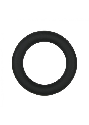 Черное эрекционное кольцо Silicone Cock Ring Medium