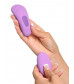 Фиолетовый компактный вибростимулятор Remote Silicone Please-Her