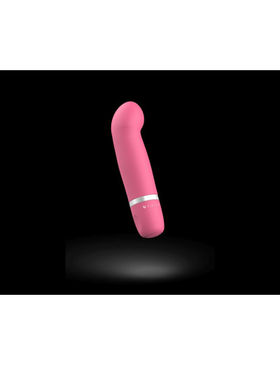 Розовый мини-вибратор Bcute Classic Curve - 10 см.