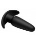 Черная анальная вибропробка Kinetic Thumping 7X Medium Anal Plug - 13,3 см.