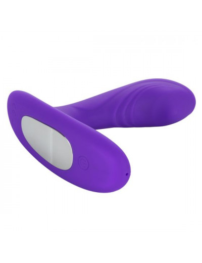 Фиолетовый вибромассажёр простаты Silicone Remote Pinpoint Pleaser