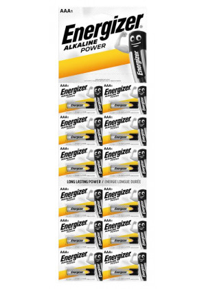 Батарейки Energizer POWER AAА/LR03 1.5V - 12 шт.