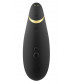 Черный клиторальный стимулятор Womanizer Premium 2