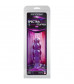 Фиолетовая рельефная анальная пробка SpectraGels Purple Anal Stuffer - 14 см.