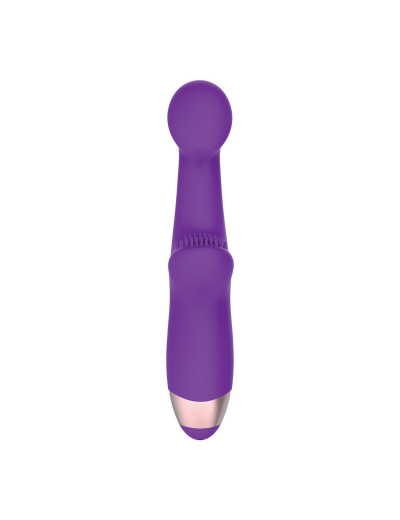 Фиолетовый массажёр для G-точки G-Spot Pleaser - 19 см.