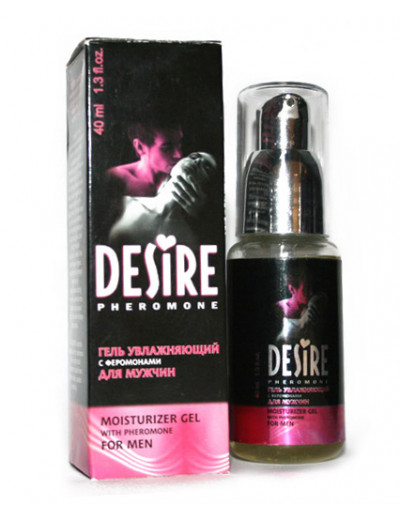 Увлажняющий гель с феромонами для мужчин DESIRE - 40 мл.