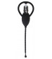 Черный уретральный вибростимулятор Urethral Sounding Vibrating Bullet Plug