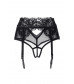 Эротические кружевные трусики-пояс c высокой посадкой