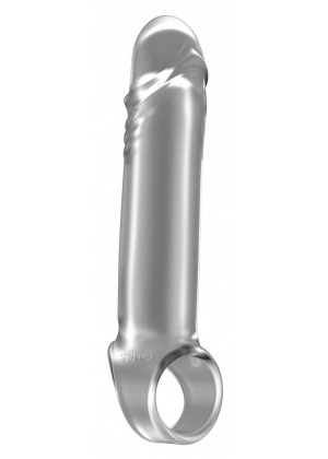 Прозрачная удлиняющая насадка Stretchy Penis Extension No.31