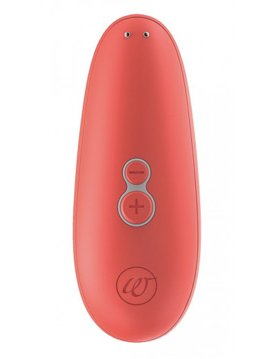 Коралловый бесконтактный клиторальный стимулятор Womanizer Starlet 2