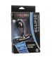 Черная вибропробка Eclipse Slender Probe - 9,5 см.