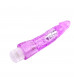 Фиолетовый вибратор Glitters Mr.Right - 23 см.