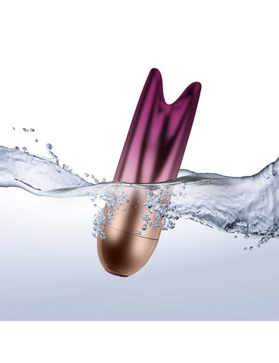 Фиолетовая вибропуля Climaximum Ava - 11 см.