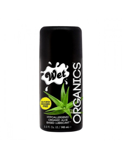 Натуральный лубрикант на основе алоэ Wet Organics - 148 мл.
