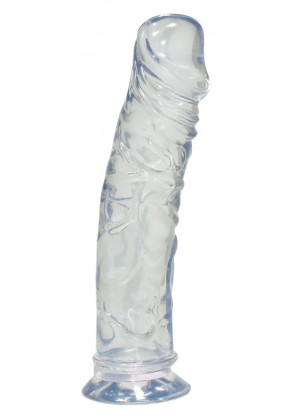 Прозрачный фаллоимитатор Medium Dong - 19,5 см.