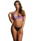 Укороченный топ с бретелькой через шею и наклейкой на лицо Strappy Halter Top   Dazzling Sticker