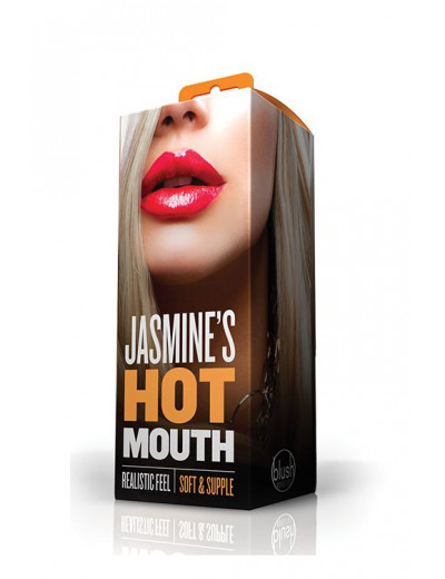 Телесный мастурбатор-ротик Jasmines Hot Mouth