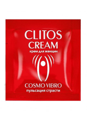 Пробник возбуждающего крема для женщин Clitos Cream - 1,5 гр.
