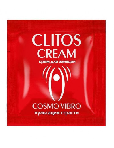Пробник возбуждающего крема для женщин Clitos Cream - 1,5 гр.