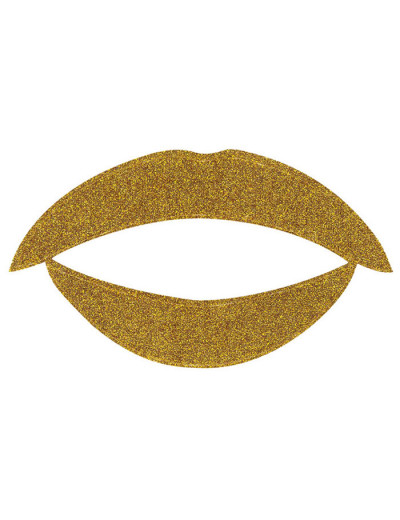 Lip Tattoo Золотой блеск