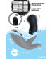 Черный стимулятор простаты PPPVIBE 9 W MOTOR - 12 см.