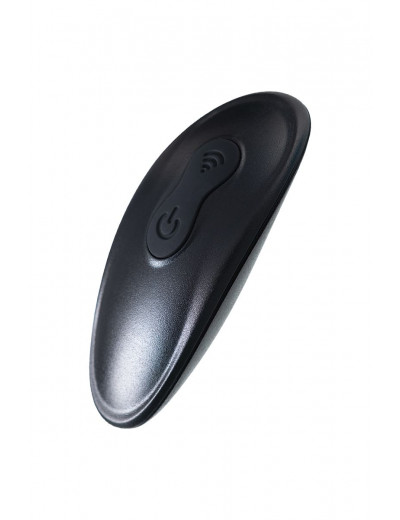 Черный стимулятор простаты PPPVIBE 9 W MOTOR - 12 см.