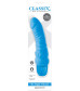 Голубой вибромассажер Classix Mr. Right Vibrator - 18,4 см.