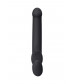 Черный безремневой страпон Silicone Bendable Strap-On XL