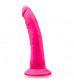 Розовый фаллоимитатор 7.5 Inch Silicone Dual Density Cock - 19 см.