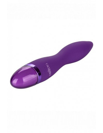 Фиолетовый вибромассажер Aura Wand - 21,5 см.