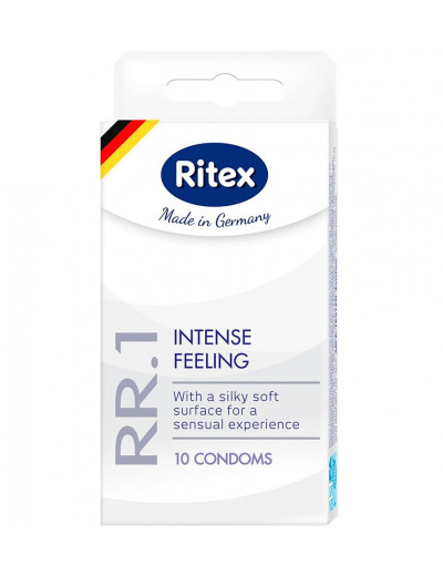 Классические презервативы RITEX INTENSE FEELING - 10 шт.