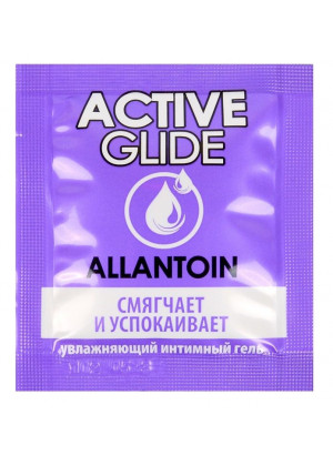 Лубрикант на водной основе Active Glide с аллантоином - 3 гр.