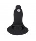 Черный вибростимулятор для сосков Easytoys Nipple Bell