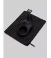 Черное эрекционное виброкольцо Sensation Rechargeable Vibrating Rabbit Love Ring