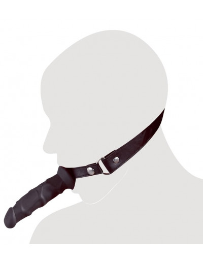 Кляп с наружным фаллоимитатором Knebel mit Dildo