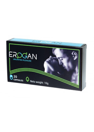 Возбуждающие капсулы для мужчин Erogan - 20 капсул (300 мг.)