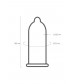 Ребристые презервативы VIZIT Ribbed - 12 шт.