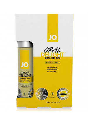 Ванильный лубрикант для оральных ласк Oral Delight Vanilla Thrill - 30 мл.
