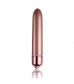 Розовая вибропуля Touch of Velvet - 9 см.