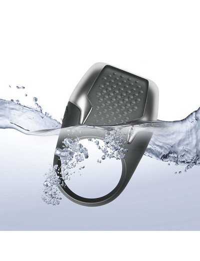 Серое эрекционное кольцо Climaximum Tyro