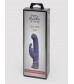 Фиолетовый вибратор Greedy Girl Power Motion Thrusting Rabbit Vibrator - 21,6 см.