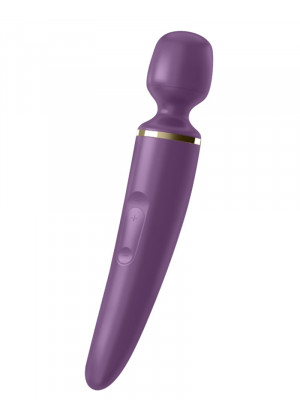 Фиолетовый вибратор Satisfyer Wand-er Woman